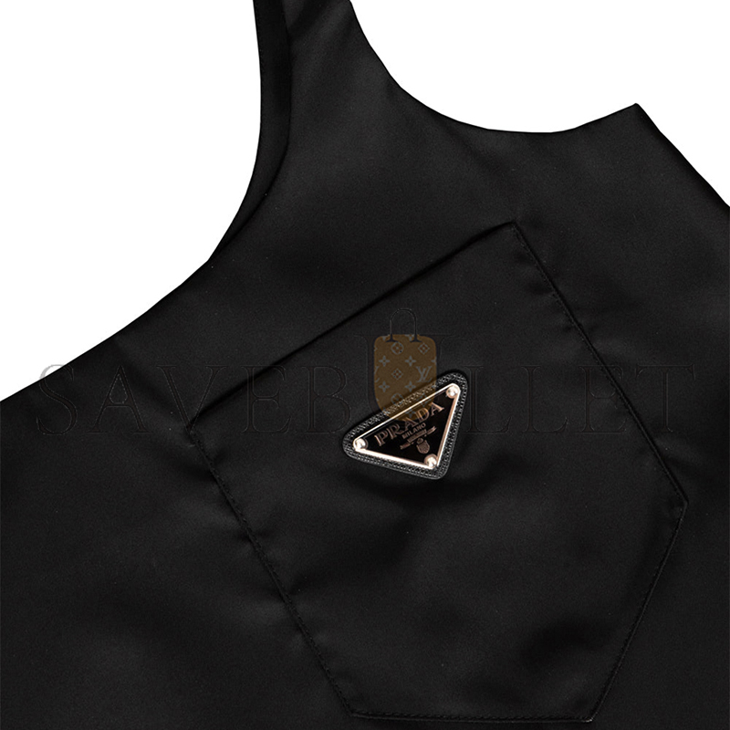 PRADA RE-NYLON DRESS BLACK 